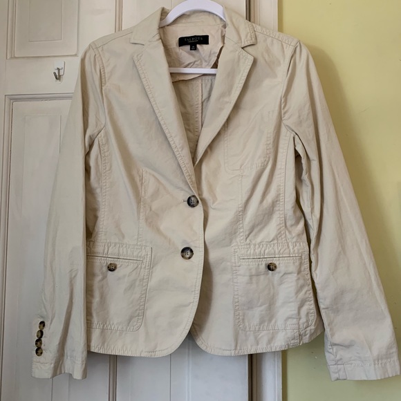 Talbots Jackets & Blazers - Talbots Beige Khaki Blazer 10